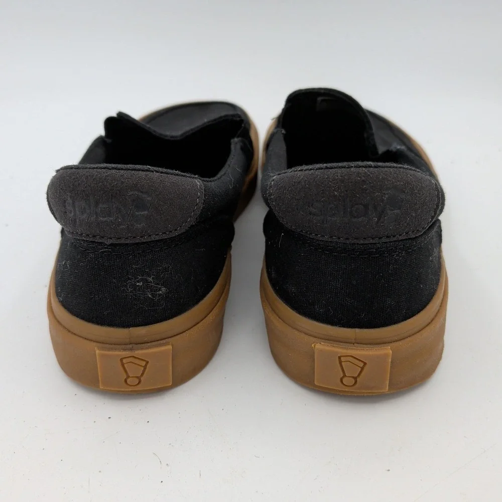 Splay Streetstyle Slip-On Shale Black Gum Sole Barefoot Shoes‎ Mens 9 Womens 11